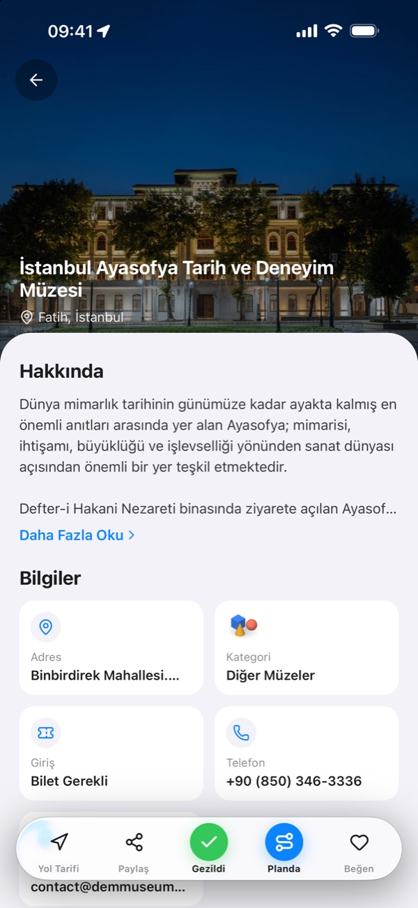 Müze detayı